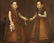 阿朗索 桑切斯 科埃略 : Infantas Isabel Clara Eugenia And Catalina Micaela